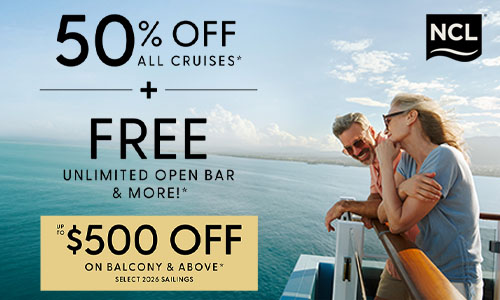 Norwegian Cruise Line - Free at Sea and more!