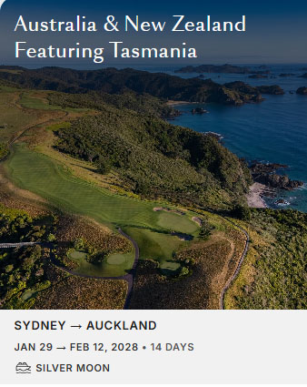 Silversea Australia & New Zealand Featuring Tasmania